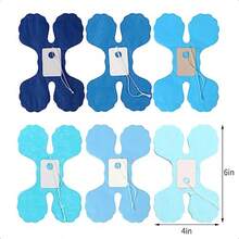 BabyRoyal NavyBlue PartyDecorations Streamers Garland 12pcs Boy Birthday Frozen Ocean Shower 4Leaf Paper Clover Streamer Bachelorette Bridal Wedding Engagement Banners Decor Ouruola-0162 - 藍色 - 查看 6