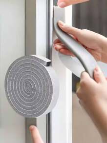 2/4 شريط عازل للنوافذ والستائر الأوتوماتيكية، بعرض 1.5 سم/3 سم، شريط عازل للصوت، مانع للغبار، للغرف المعيشية والنوم والحمام والمطبخ، عازل للصوت ومانع للتسرب المائي، ملصق ديكور المنزل، ملصق ديكور منزلي من الفينيل، ديكور الربيع والهالوين والكريسماس، ديكور المنزل