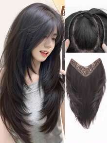 分层波浪夹式接发、丰盈发片和卷发片