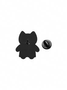 2pcs Cat Doctor Badge, Cute Style, White Coat Stethoscope Double Cat Design, Cat Lover Medical Staff Backpack Healing Decor, Pair