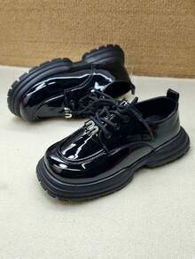 1 Pair Casual Leather Shoes, Versatile Spring New Arrivals
