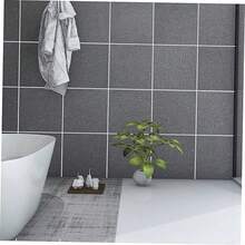 1 Rollo de 50m/1968.5in Cinta adhesiva decorativa para azulejos, cinta selladora autoadhesiva para juntas de piso y pared, cinta de folio para piso y pared, cinta para tuberías, cubre grietas, cinta de rayas finas, decoración DIY, para decoración de detalles en pared, gabinete, baño, piso, azulejos, automóvil, arte gráfico - Cinta adhesiva a rayas - Multicolor - Ver 11