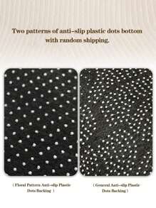 Plush Black Vinyl Record Computer Chair Desk Mat Bedroom Hanging Basket Round Carpet Children Non-Slip Floor Mat Living Room Coffee Table Mat ,Room Decor