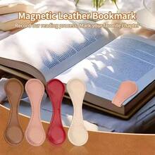2/4Pcs Magnetic Sleeve Clips, Double-Sided Magnetic Bookmark Clips, Pants Leg Patches, No-Sew Hem Patches, Used To Shorten Overlong Pants, Anti-Dragging Magnetic Clips, Gift For Book Lovers, Men, Women, Teachers, Students, Book Accessories - Multicolor - View 7