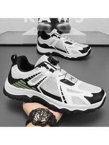 Men Hiking & Trekking Shoes - 米色 - 查看 4