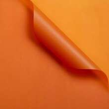 10 piezas/Paquete Papel coreano sólido de acabado mate, translúcido y grueso, resistente al agua para envolver ramos de flores, material de empaquetado para floristería, 57x57cm