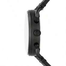 Fossil Fossil Men's Quartz Leather Three-Hand Watch Stainless Steel Case/Scratch Resistant Glass FS5401/FS5404/FS5504