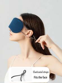 Eye Mask For Sleeping Premium Black Sleep Eye Mask For Women Men Light Blocking Sleep Mask Breathable And Comfortable Eye Shade Cover Sleep Mask For Women And Men Natural Sleeping Eye Mask With Soft And Portable Design Eyeshade Cover For Complete Light Blocking Comfortable Blindfold For Travel Naps Home And Office Ideal For Deep Sleep And Relaxation For Nap Traveling - Multicolor - View 4