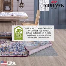 2x 8 1/8 Low Profile Non  Rug Pad Felt+ Rubber Pper, Great For Igh Traffic Areas - Safe For All Floors, Grey - 2'+x+8'1"+(Rectangular) - View 4