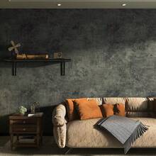 1 Roll Of Concrete Self-Adhesive Wallpaper Cement Industrial Style Vinyl Peel-Off Contact Paper BeDroom Entertainment Area Wall Home Decoration Wall Sticker KitChen Table Cabinet Door Furniture Renovation Sticker Covering Film DIY Easy Installation Wallpaperv15.7x196.8 /118.1/39.3in Wall Paper Wall Stickers Wall Decor Room Decor Wallpaper Stickers Wall Bedroom Decor Kitchen Decor