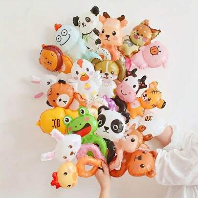 Cartoon Animal Wristband, Balloon Animal & Space Theme Toys, Balloons For Birthday, Holiday, Anniversary, Graduation, Back To School, New Year Decoration
