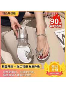 Women Athletic & Outdoor Sandals & Slides - 銀色 - 查看 2