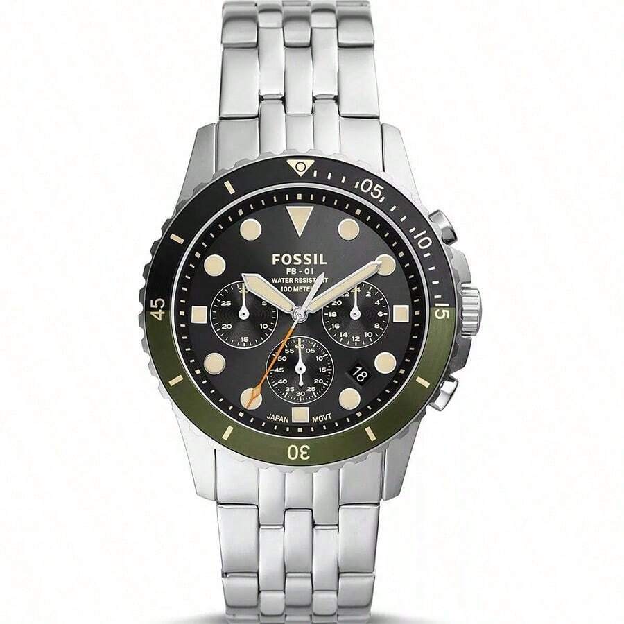Fossil Fossil Men's Quartz Stainless Steel Watch Stainless Steel Case/Scratch Resistant Glass FS5864