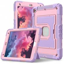 Military Industry Anti-Fall Tablet Protective Case Compatible With Ipad Soft Anti-Fall Protection, Ultra-Thin/Smart Stand Compatible With Ipad 10.2/10.9/11, 10th Gen, Ippad Air 11, Ipad Air4/5 - Multicolor - View 10