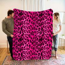 Colorful Leopard Print Blanket, Warm & Versatile For , Adds A Modern Touch To Your Home, Creating A Comfortable Bedroom Style.  Super Soft Flannel Printed  Blanket,As Birthday Gifts, Family, Wedding, Souvenir Blankets, Polyester Blankets Suitable For All Seasons, Washable, Machine Washable, Lightweight, Breathable, Comfortable, Warm, Unique, 280gsm For Him, Her Personalized Ideal Gifts For Her, Him, Family, Boyfriend, Girlfriend, Father, Family, Mother, Lover, Daughter, Son, Grandfather, Grandmother, Teacher,Doctor, Nurse,Friend, Classmate, Pet.Perfect Nap, Camping, Travel, Home, Daily Life, Office Decoration, Birthday, Anniversary, Valentine's Day, Thanksgiving, Graduation Season,Christmas, Halloween, Mother's Day, Father's Day, Wedding, New Year Gifts ,Sofa,Bed,Car,Bedroom,Living Room,Office,  Outdoor Camping, Beach,Wall Decoration - 多色6 - 查看 4