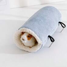 1pc Hamster Heating Tunnel, Endless Fun Cave Toy, Hamster Tunnel And Pipe That Can Be Hung On Cage Wall, Accessories For Hamsters, Parrots, Guinea Pigs, Rabbits, Hedgehogs, Ferrets - Multicolor - View 1