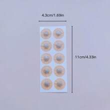 340/240/210/180Pcs Magnetic Nose Strips Or Nasal Dilators, Nose Tapes, Nasal Paches, Nose Clips, Designed To Help Sleep, Expand Nose, Reduce Snoring, Nasal Relief, Increase Airflow And Improve Sleep Quality, And Make Nose Breathing Better. They Are Oil-Free, Skin-Friendly And Sweat-Resistant. - 膚色 - 查看 5