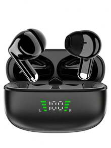 180mAh 容量无线蓝牙耳机，低音增强，音质沉浸，适合办公室、游戏、健身房、旅行、散步、通勤、毕业/节日礼物，兼容 IOS/Android - 彩色 - 查看 6