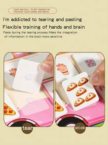 Number Busy Book For Kids 3-5, Preschool Quite Book, Math Counting Game, Montessori Kindergarten Learning Activities For Toddlers Ages 3+, Educational Matching Autism Sensory Travel Toy