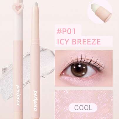 Peripera K-Beauty MOOD IN SHADE 眼影棒，带混合尖头，单色眼影笔，眼影和眼线笔和眼袋笔，荧光笔，闪光笔，增白笔，眼影涂抹棒，多维眼妆霜眼影棒，眼线笔，可混合眼影棒和眼线笔，眼影增白剂，柔和自然的混合，细腻的质地，持久明亮的光泽，光滑的日常妆容，K Beauty