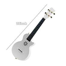 23-Inch Carbon Fiber Concert Ukulele - Waterproof, Ultra-Light Travel Ukulele, Suitable For Adults And Professionals (White) - Pink - View 8