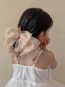 1 buc fete drăguț plasă arc minimalist modă versatil dulce elegant minunat păr clip agrafe păr accesoriu de păr
