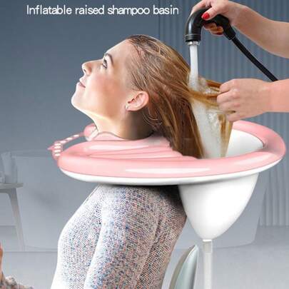 1pc Adult Recline Shampoo Basin, Suitable For Postpartum, Pregnant Women, Elderly, Patients, Home Hair Care