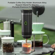 Stainless Steel Portable Coffee Machine Stand Metal Adjustable Accessories Suitable For Multiple Models Outdoor Lightweight Coffee Machine Accessories - 深空灰 - 查看 4