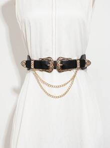 Black Palace Style Chain Pendant