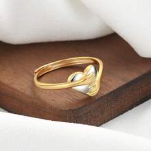 Anillos delicados de plata de ley 925, anillos con diseño de corazón abrazado, anillos de moda adecuados para uso diario, regalo de cumpleaños