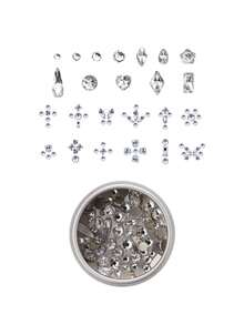 novani 1box Professional Tooth Gem Kit DIY Crystal Teeth Jewelry Kit Fe & Easy Sparkling Tooth Gems With Glue For Fashionable Smile,Teeth Jewelry Starter Kit - Multicolor - View 12