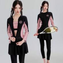 Swim Gear Sets - NA2522 negro + rosa - Ver 1