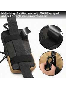 1Pc Hiking Shoulder Strap Bag, Multifunctional Sports Waist Bumbag, Shoulder Bag, Mini Wallet, Mobile Phone Package