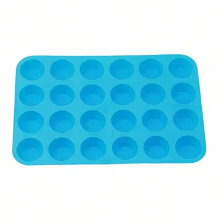 24 Holes Mini Muffin Cake Mold Silicone Non Stick Cupcake Pancake DIY Mini Chiffon Chocolate Tray Mold