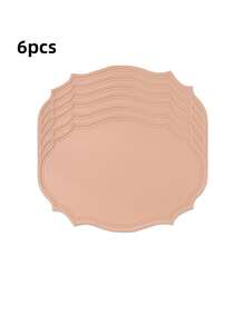 Tovaglietta in pelle lavabile, tovaglietta ovale in pelle rinforzata resistente al calore, tovaglietta impermeabile antiscivolo facile da pulire, adatta per decorazione di tavoli da cucina, caffè e ristorante