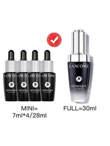 Lancôme 兰蔻 [迷你] Génifique Ultimate 双效修护增强精华液 7ml*4/28ml / 改善肤质，修复屏障。为了完善这款肌肤修复配方，实现极致功效，Génifique Ultimate 还添加了透明质酸，可抚平、滋润和丰盈肌肤，以及纯甘草提取物，可改善肤色，舒缓肌肤。 - 7ml*4/28ml - New - 查看 2