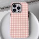 Pink plaid