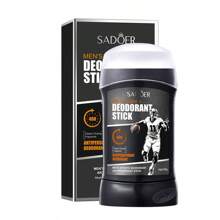 1支装男士止汗棒，强效防臭止汗身体乳，经典古龙水香型，快速止汗，减少出汗，温和除臭，有效中和异味，持久留香，清新舒缓身体，48小时清爽效果，亲肤，清爽不油腻