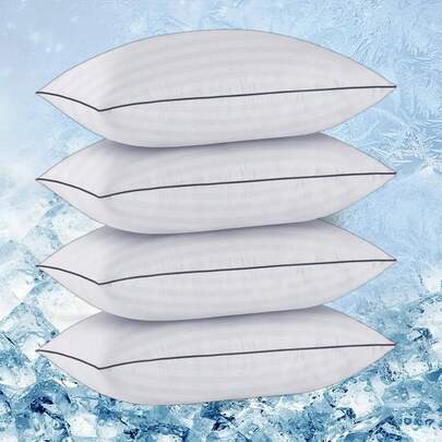 Bed Pillows Queen Size Set Of 2 - Soft Bed Pillows For Sleeping 2 Pack, Fluffy And Supportive,  Hotel Quality, Original Down Alternative Filling For Side, Back SleepersBedsure Pillows Queen Size Set Of 2 - Soft Bed Pillows For Sleeping 2 Pack, Fluffy And Supportive, Hotel Quality, Original Down Alternative Filling For Side, Back Sleepers