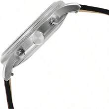 Fossil Fossil Men's Quartz Leather Three-Hand Watch Stainless Steel Case/Scratch Resistant Glass FS5832