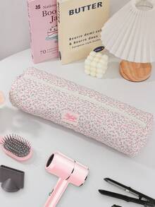 1 件 Ditsy 花卉印花绗缝吹风机收纳袋吹风机支架美发工具包便携式旅行收纳袋适用于吹风机、卷发器、直发器和其他造型工具的旅行收纳袋卷发器收纳袋旅行携带收纳袋家庭收纳大容量收纳旅行收纳情人节礼物妈妈礼物教师礼物返校礼物伴娘礼物旅行必需品邮轮必需品宿舍必需品 - 彩色 - 查看 14