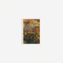 1/3PCS Colorful Autumn Foliage Print Set, Triptych Fall Photography, Bright Tree Tops Poster, Set Of 3 Prints, Rustic Home Decor, Fall Aesthetic