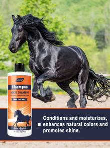 GJYC PET Equine Horse Shampoo - Conditions And Moisturizes Coat, Enhances Color, Promotes Shine - For All Horses & Pets 16.9-Ounce