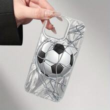 Funda para teléfono con diseño de gasa transparente, moderna y elegante. Compatible con phone 11, 12, 13, 14, 15 y 16 Pro Plus. Un regalo perfecto para cumpleaños de chicos y chicas. - transparente - Ver 7