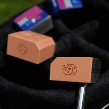 Forged Stainless Steel Golf Putter Right-Handed - Precision Insert Putter, Headcover,Rubber Grip,86.36 Cm, 370G - Brown - View 7