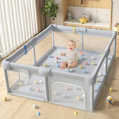 Parque infantil para bebés, Parque infantil para bebés pequeños, Parque infantil para bebés, Valla de juegos para actividades para bebés, Parque infantil extra grande para bebés