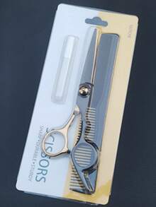 6-Inch Professional Stainless Steel Hair Cutting Scissors, Ergonomic Non-Slip Handle, Adjustable Tension, Ideal For Salon And Home Use, Perfect Gift For Hairstylists, Barbers, Groomers