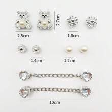 Abnehmbare dekorative Schuhclips, modische Schuhzubehör für Frauen, DIY Schuh Dekoration