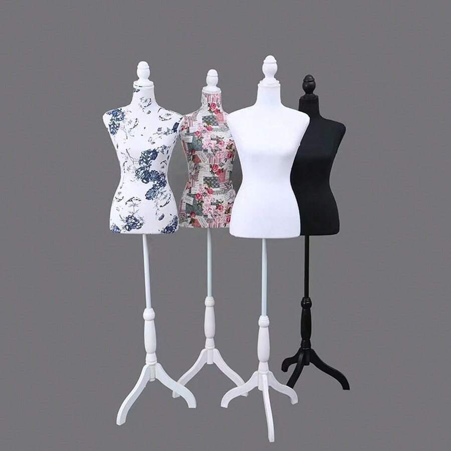 Minimalist Bust Form, Korean Style Flat Chest Full Body Clothing Store Display Prop