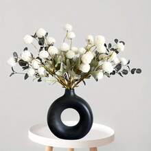 1pc 5 Flower Dandelion Artificial Flowers, Autumn Colors, Decoration For Living Room, Dining Table Floral Arrangement, Valentine Day, Gift Gifts Birthday Graduation